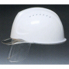 ディックプラスチック シールド付き通気孔付き透明バイザー付きヘルメット（ライナー付・HA2内装） [SYA-CSV]