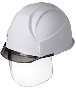 image_maidoya透明バイザー付きシールドヘルメット（ライナー付き）通気孔付クールタイプ