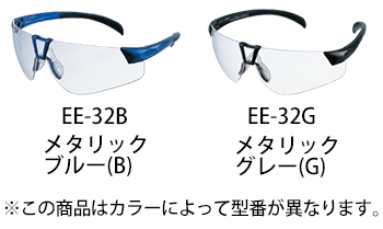 重松製作所 保護メガネ　スペクタクル型 [EE-32G]