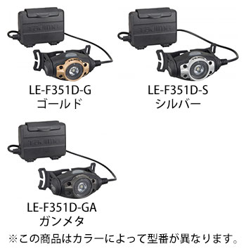 TJMデザイン LEDヘッドライトF351D ガンメタ [LE-F351D-GA]