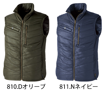 CUC(中国産業) d-HEAT　エンボスベスト [8882]