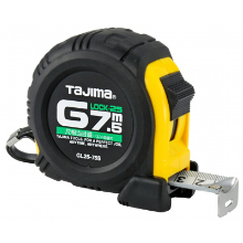 TJMデザイン GL25-75SBL Gロック-25 長7.5m／幅25mm（尺目盛付き）