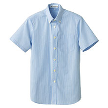 セブンユニフォーム CH4461 ボタンダウンシャツ／半袖