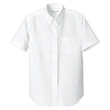 セブンユニフォーム レディスボタンダウンシャツ／半袖 [CH1661]