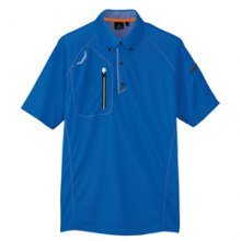 アイトス AZ-10605 半袖ボタンダウンポロシャツ（男女兼用）