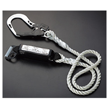 トーヨーセフティー GHD-8 胴ベルト型ランヤード（ロープ式）（三ツ打ちナイロン12mm）