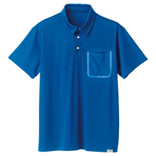 桑和 半袖ポロシャツ（胸ポケット付き） [8005-51]