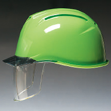 ディックプラスチック シールド付き透明バイザー付きヘルメット（ライナー付） [AP11EVO-CS]