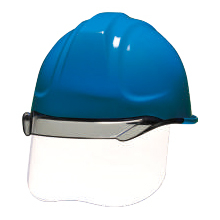 ディックプラスチック SYA-CS ヒートバリア　シールド付き透明バイザー付きヘルメット（エアロメッシュ・SF内装）