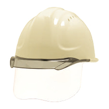 ディックプラスチック SYA-CSV ヒートバリア　シールド付き通気孔付き透明バイザー付きヘルメット（エアロメッシュ・HA2内装）