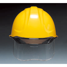 ディックプラスチック SYA-CS シールド付き透明バイザー付きヘルメット（エアロメッシュ・HA2内装）