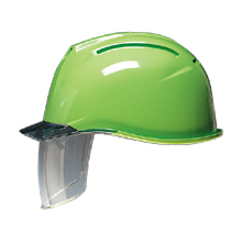 ディックプラスチック シールド付き透明バイザー付きヘルメット（ライナー付） [AA11EVO-CS]