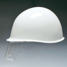 ディックプラスチック MPA-S シールド付きヘルメット（ライナー付）