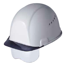 住ベテクノプラスチック SAX2CS-A 透明バイザー付きクリアーシールドヘルメット（ライナー付き）通気孔付