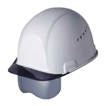 住ベテクノプラスチック SAX2CS-A 透明バイザー付きスモークシールドヘルメット（ライナー付き）通気孔付