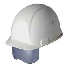 住ベテクノプラスチック SAXCS-B スモークシールドヘルメット（ライナー付き）通気孔付