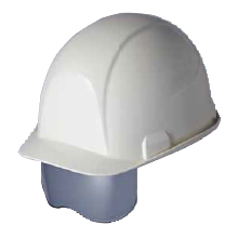 住ベテクノプラスチック SAXS-B スモークシールドヘルメット（ライナー付き）通気孔なし