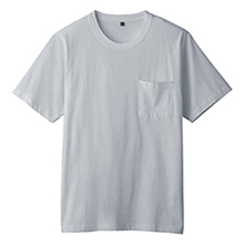 桑和 6645-53 半袖Tシャツ（胸ポケット付き）