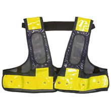 コーコス信岡 LED　装着できるんです（紺×黄） [5941122]