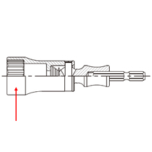 トップ工業 EUS-S用　替えショートソケット21mm [EUS-21S-S]