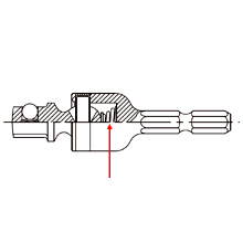 トップ工業 テーパーバネ（小） [EUA-3-TB]