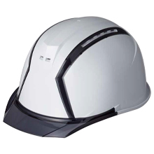 住ベテクノプラスチック 透明バイザー付きヘルメット（ライナー付き）通気孔付 [MXC-B]
