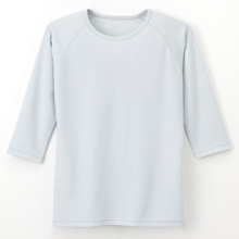 ナガイレーベン SI-5077 男女兼用八分袖Tシャツ