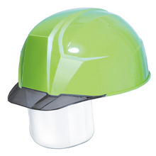 ディックプラスチック AA23-CS 軽神　シールド付きヘルメット（ライナー付）