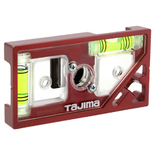 TJMデザイン セフ電工レベル　93㎜　クリアレッド [SFDKL-C93R]
