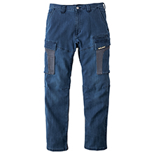 寅壱 デニムカーゴパンツ [8992]