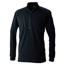 TS DESIGN(藤和) ニッカーズドライワッフルハーフジップ [5531]