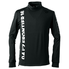 アイズフロンティア 9103 裏起毛ストレッチ長袖モックネックシャツ