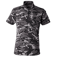 イーブンリバー NRS216 ヘビーウエイトジップネックTシャツ（半袖）