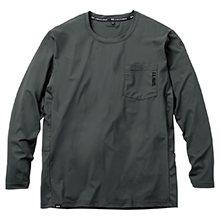 桑和 長袖Tシャツ（胸ポケット有） [0595-52]