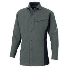 コーコス信岡 エコ・ストレッチ　長袖シャツ [AE-4058]