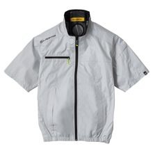 コーコス信岡 ボルトクール　日傘遮熱　半袖ブルゾン（ペルチェ ネックホルダー付） [G-2030]