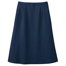 セロリー Aラインスカート（57cm丈）／ゴムゴムウエスト [S-12561]