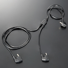 クロダルマ 二股ロングケーブル（7L・8L・パンツ用） [KS-309]