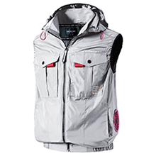 村上被服 サイドファンフードベスト [V1219]