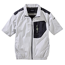 村上被服 ミドルファン半袖ジャケット [V1107]