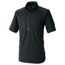 TS DESIGN(藤和) 85655 TS DEO　ドッツショートスリーブハーフジップ