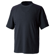 TS DESIGN(藤和) 5545 スラントジップショートスリーブTシャツ