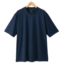 ピエ 40503 スロープネック半袖Tシャツ（ポケット無し）