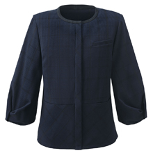 カーシーカシマ ESA1032 オーバーブラウス（七分袖）