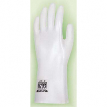 ダイヤゴム H203 ダイローブ 耐溶剤用手袋（シリコン製）
