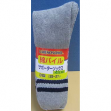 ノーブランド 杢内パイル　先丸4足組 [3860]