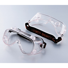 トーヨーセフティー 1280 ベンチレーション付き防じんメガネ（ゴーグル型）