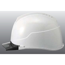 進和化学工業 シールド付き空気孔付き透明バイザー付きヘルメット（パッド付き） [SS-22FSV T-PRA]
