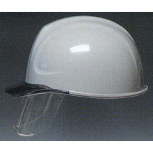ディックプラスチック シールド付き透明バイザー付きヘルメット（ライナー付・HA2内装） [SYA-CS]