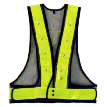 勝星産業 フラッシュセーフティーベスト（6cm巾） [S-02]